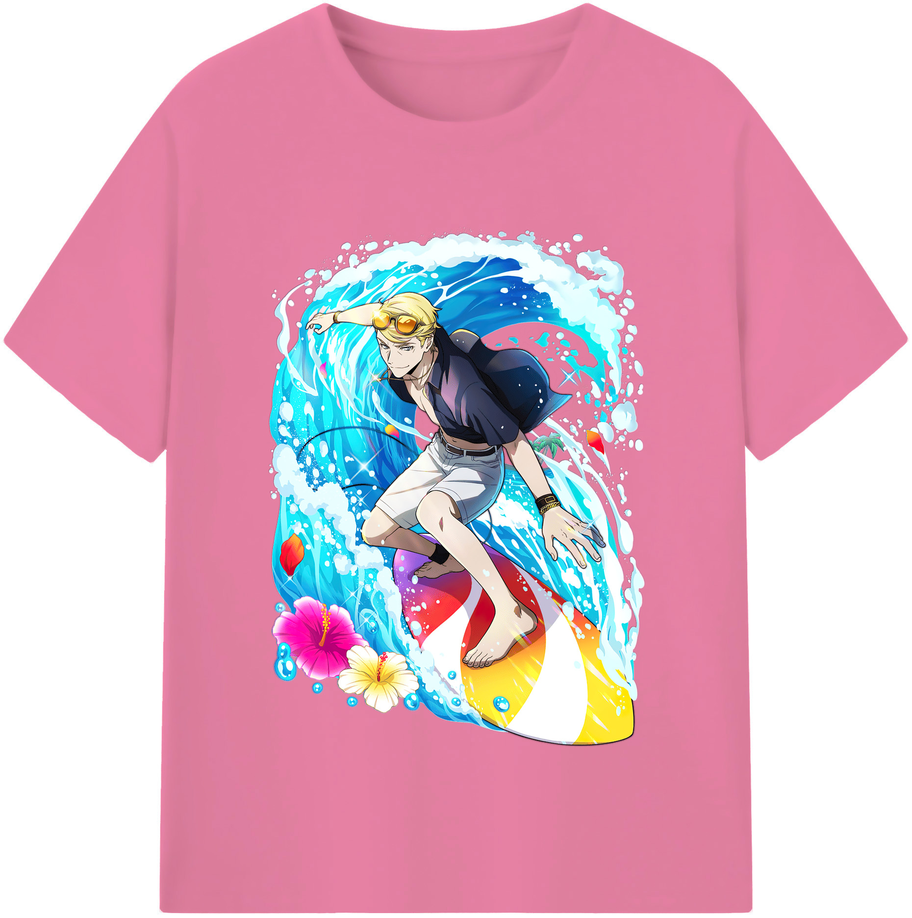 （画像用） 文豪ストレイドッグス Bungo Stray Dogs 綿100％半袖Tシャツ（フロントプリント）